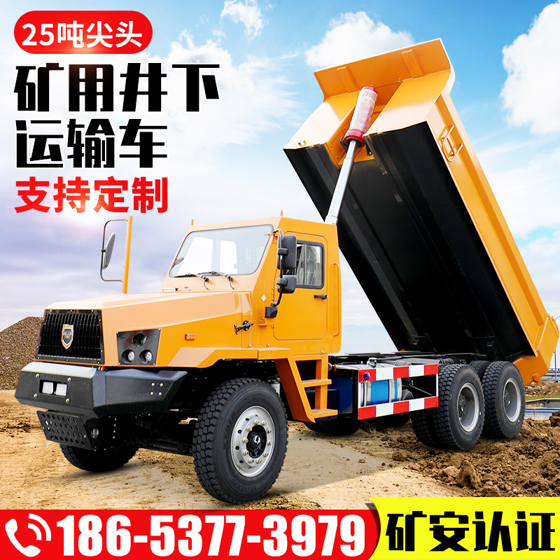 25吨齐头矿用自卸车